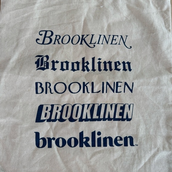 Brooklinen Canvas Tote Bag - Picture 2 of 3